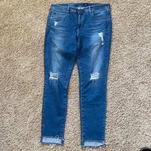 AG distressed jeans - The Middi Ankle